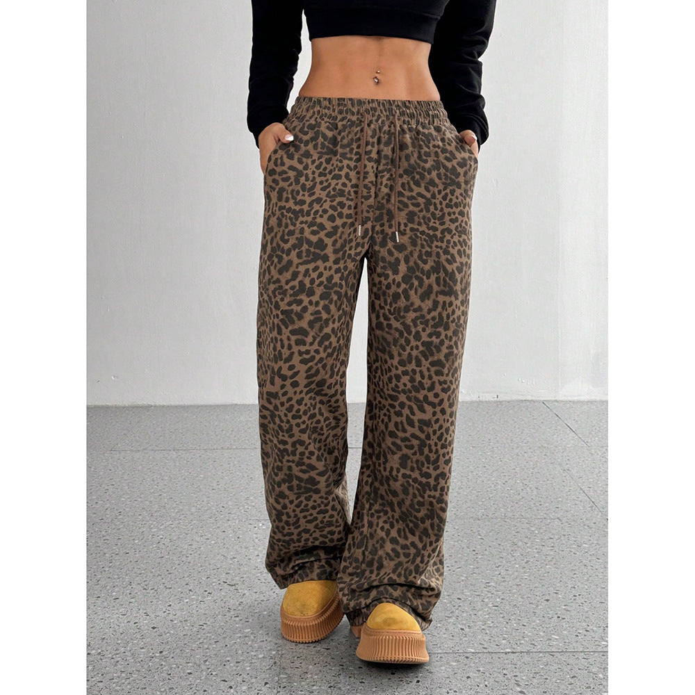 Pantalon MINA - Imprimé Léopard