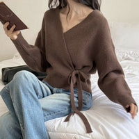 Gilet  ELINA – Cache-Cœur Maille Douce