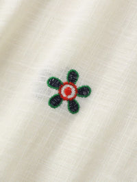 Ensemble FANNY - Chemise Brodée de fleur