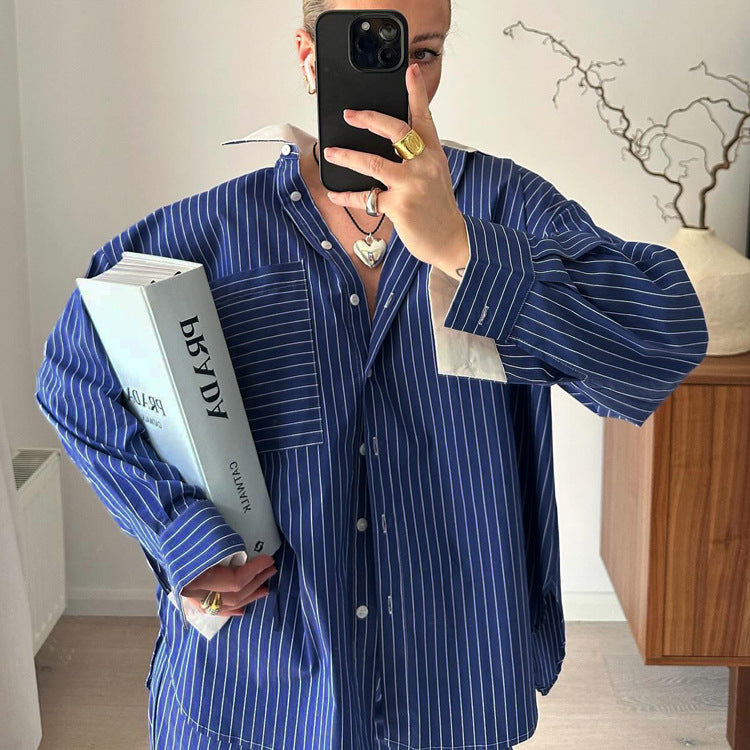 Ensemble POLI - Chemise col blanc