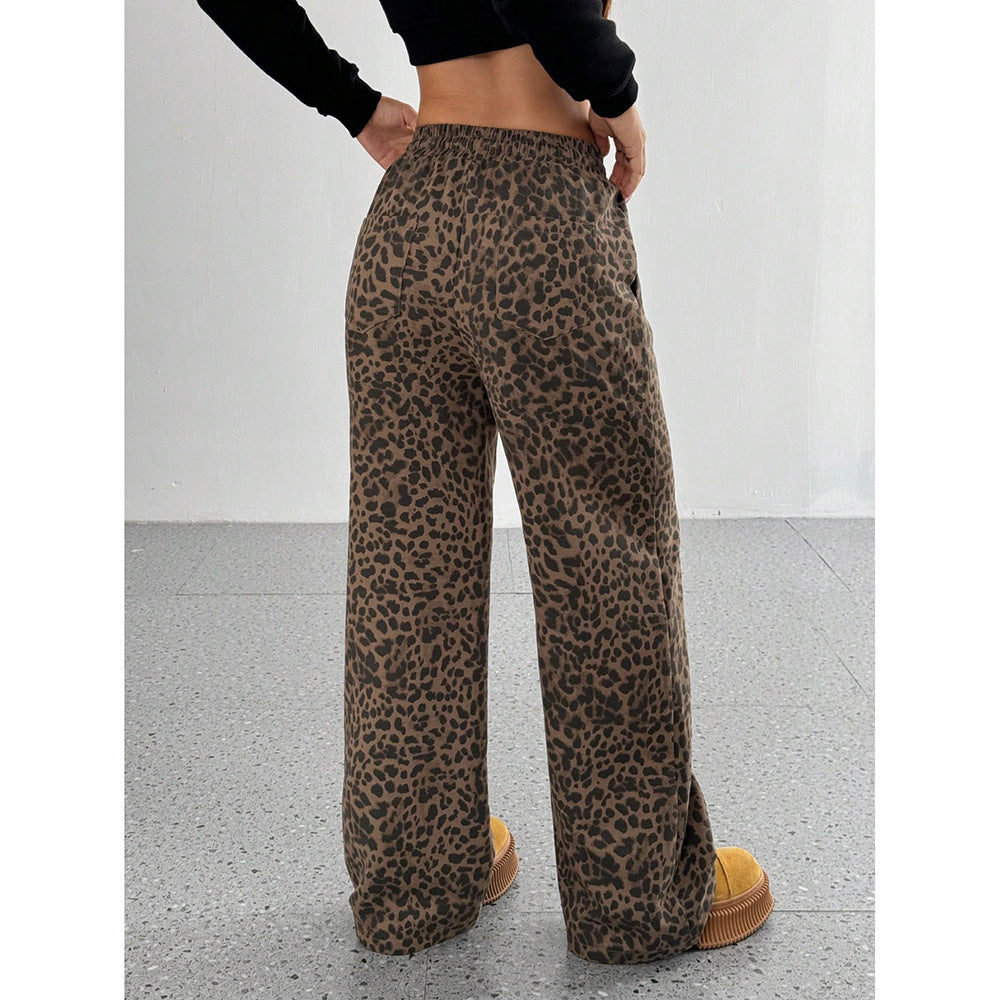 Pantalon MINA - Imprimé Léopard