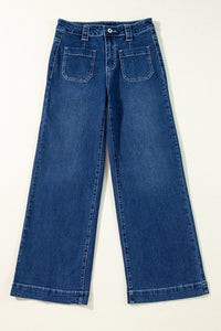 Jean Retro - Coupe Straight - leg - KENZI