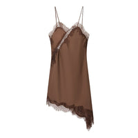 Robe CLARA - Satinée, Asymétrique - KENZI