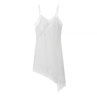 Robe CLARA - Satinée, Asymétrique - KENZI