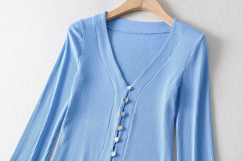 Top Côtelé Boutonné IRIS - KENZI