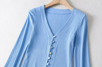 Top Côtelé Boutonné IRIS - KENZI