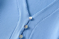 Top Côtelé Boutonné IRIS - KENZI